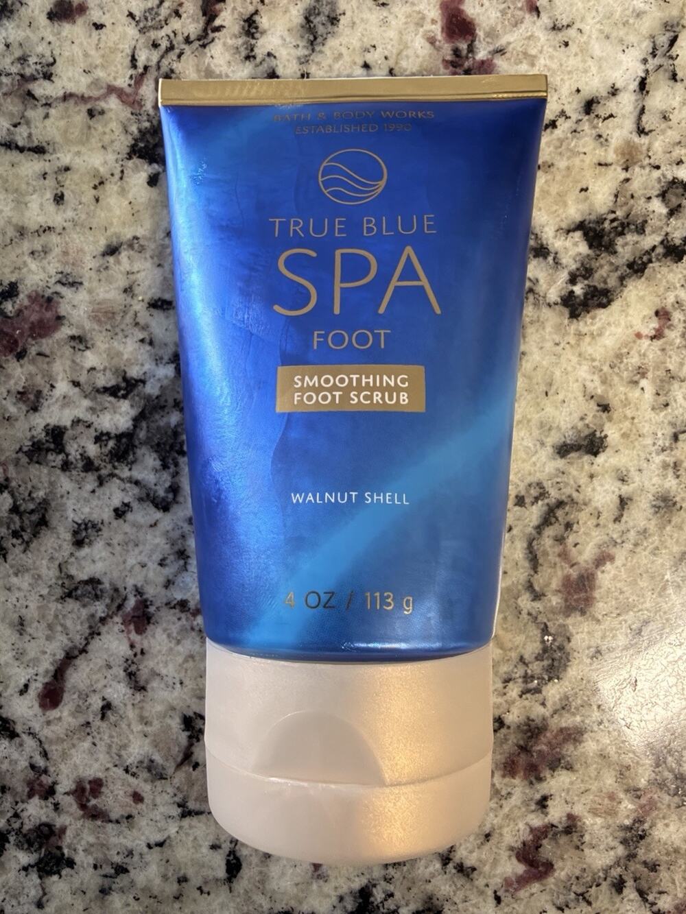 Set Of 3 Bath Body Works TRUE BLUE SPA FOOT Super Rich Foot Cream Lotion 8ozs